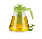 Чайник TEO TONE 1.7л, с ситечками для заваривания, зеленый